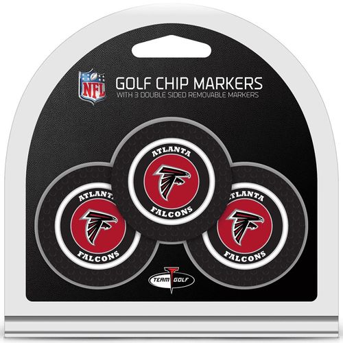 Team Golf NFL Poker Chip Ball Marker Set - 3 Pack