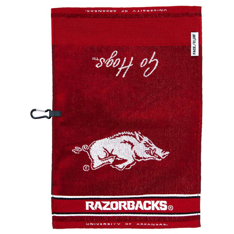NCAA Face/Club Jacquard Golf Towel