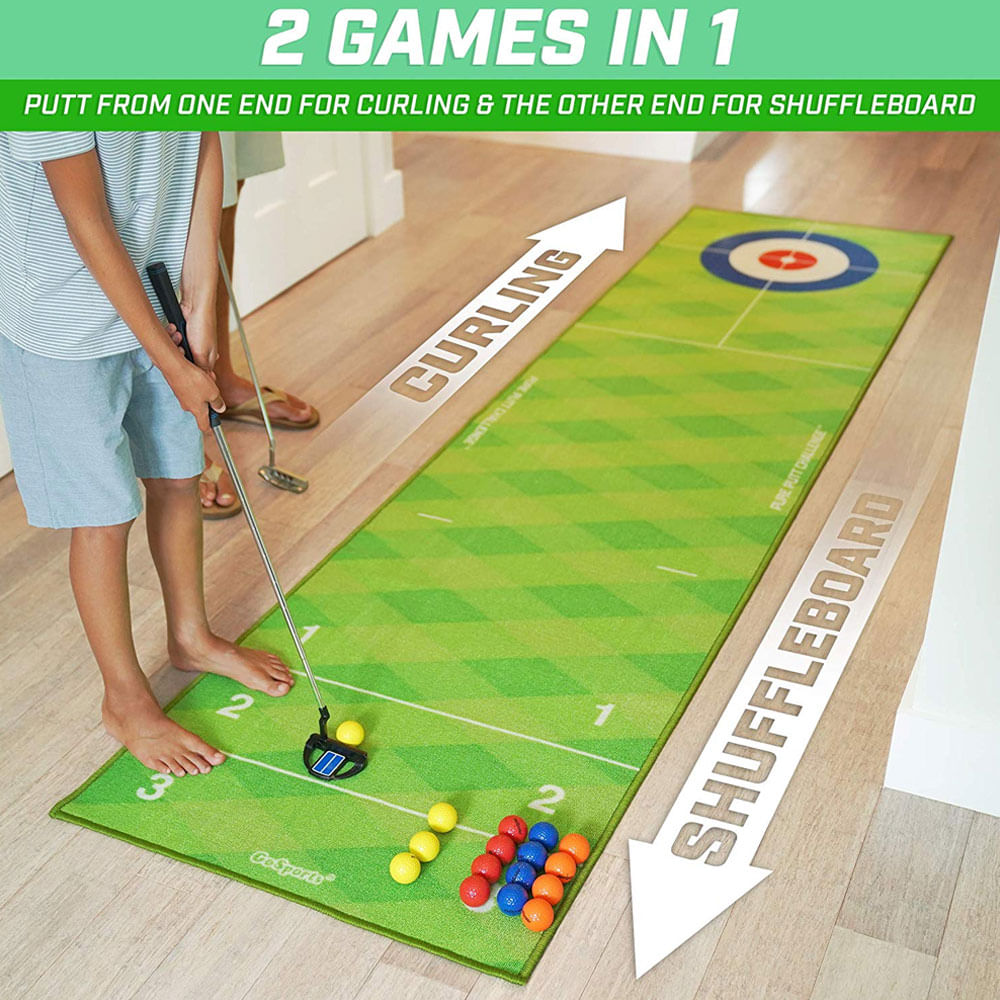 GoSports Shuffleboard and Curling Game - Worldwide Golf Shops