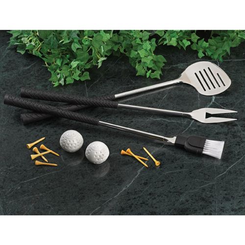 Clubhouse Collection 5 PC. Barbecue Set w/Golf Handles