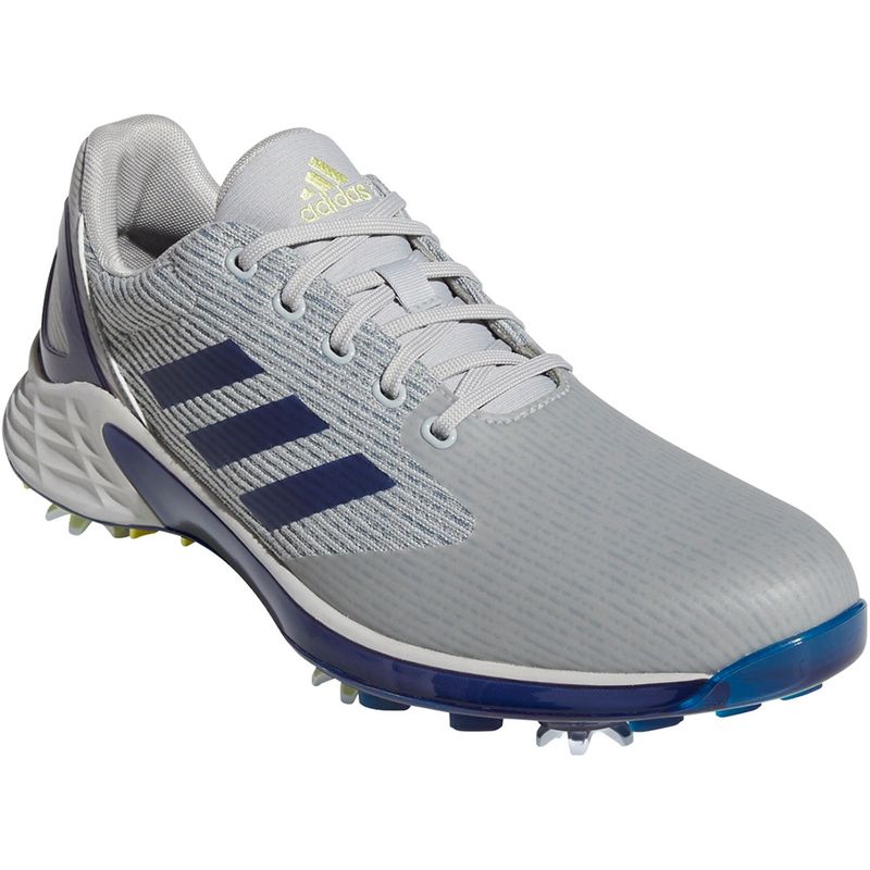 Gray adidas golf store shoes