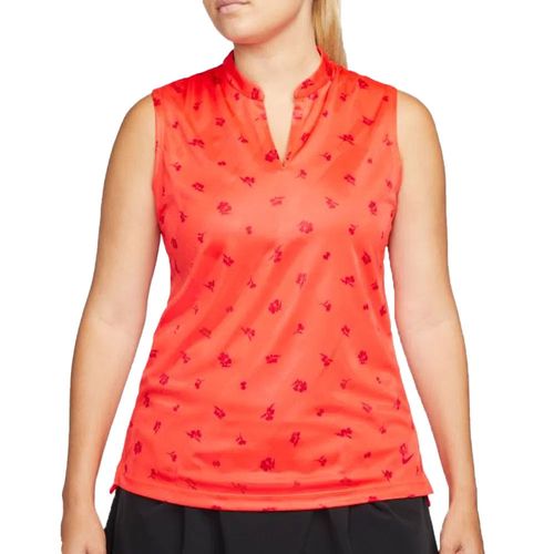 Nike Women's Dri-FIT Victory Thistle Sleeveless Golf Polo