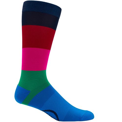 G/FORE Men's Wild Stripe Crew Socks