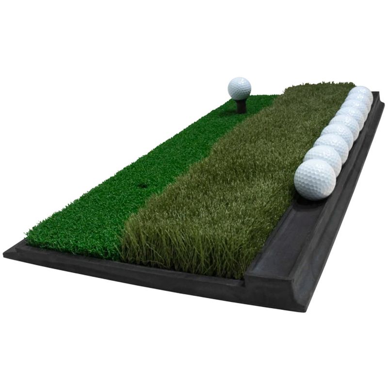 Dual-Turf 1' X 2' Hitting Mat – IZZO Golf