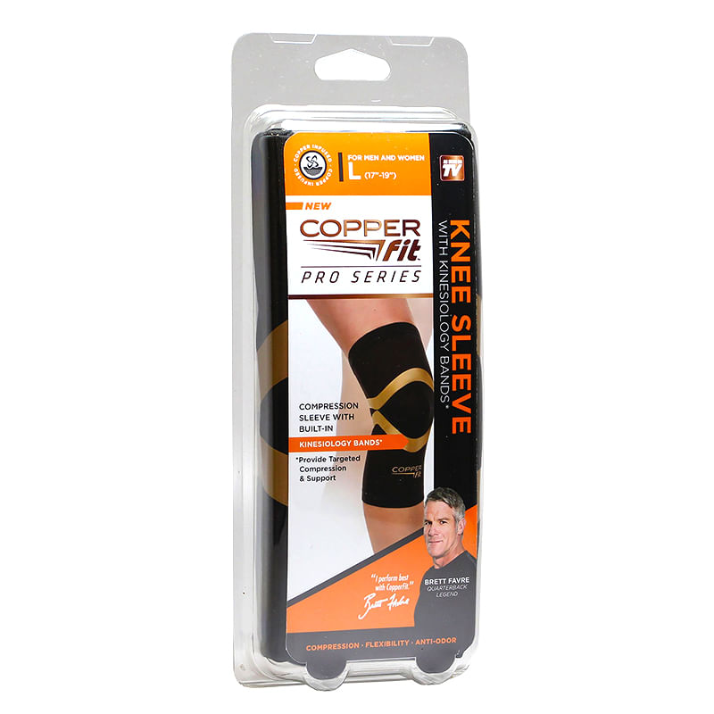 Copper Fit Pro Series Compression Knee Sleeve,Packaging May Vary :  : Health & Personal Care