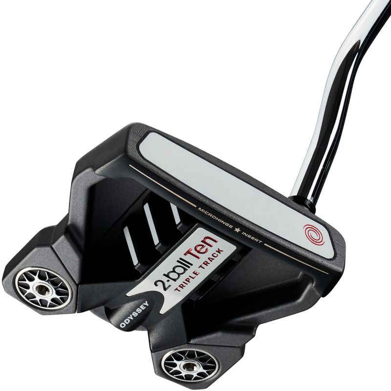 Odyssey 2-Ball Ten Red Triple Track Putter - Worldwide Golf Shops