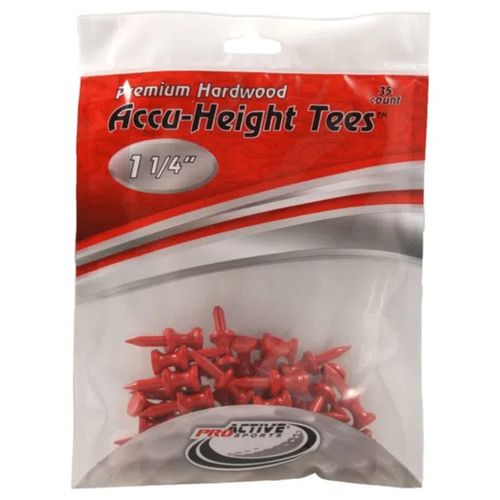 ProActive Sports Accu-Height 1 1/4" Tees - 35 Pack