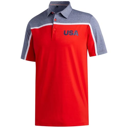 adidas Men's USA Golf Polo