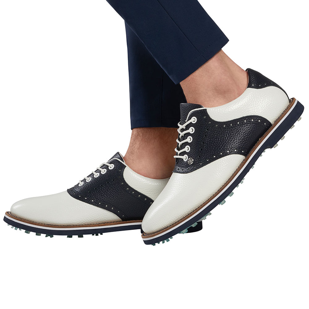 G/FORE Men's Saddle Gallivanter Spiked Golf Shoes - Worldwide Golf Shops -  Your Golf Store for Golf Clubs, Golf Shoes & More