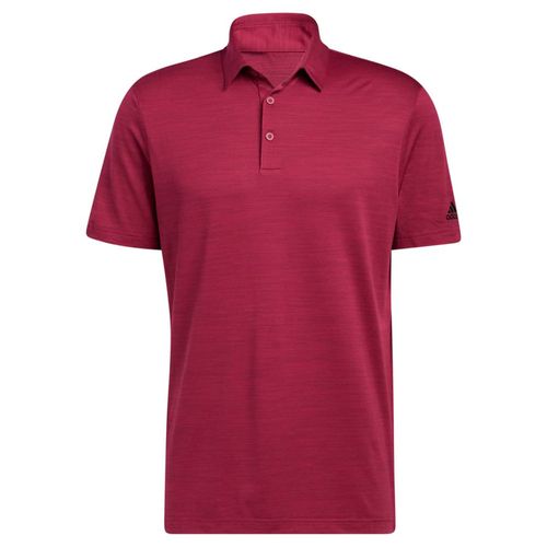 adidas Men's Space-Dyed Striped Polo
