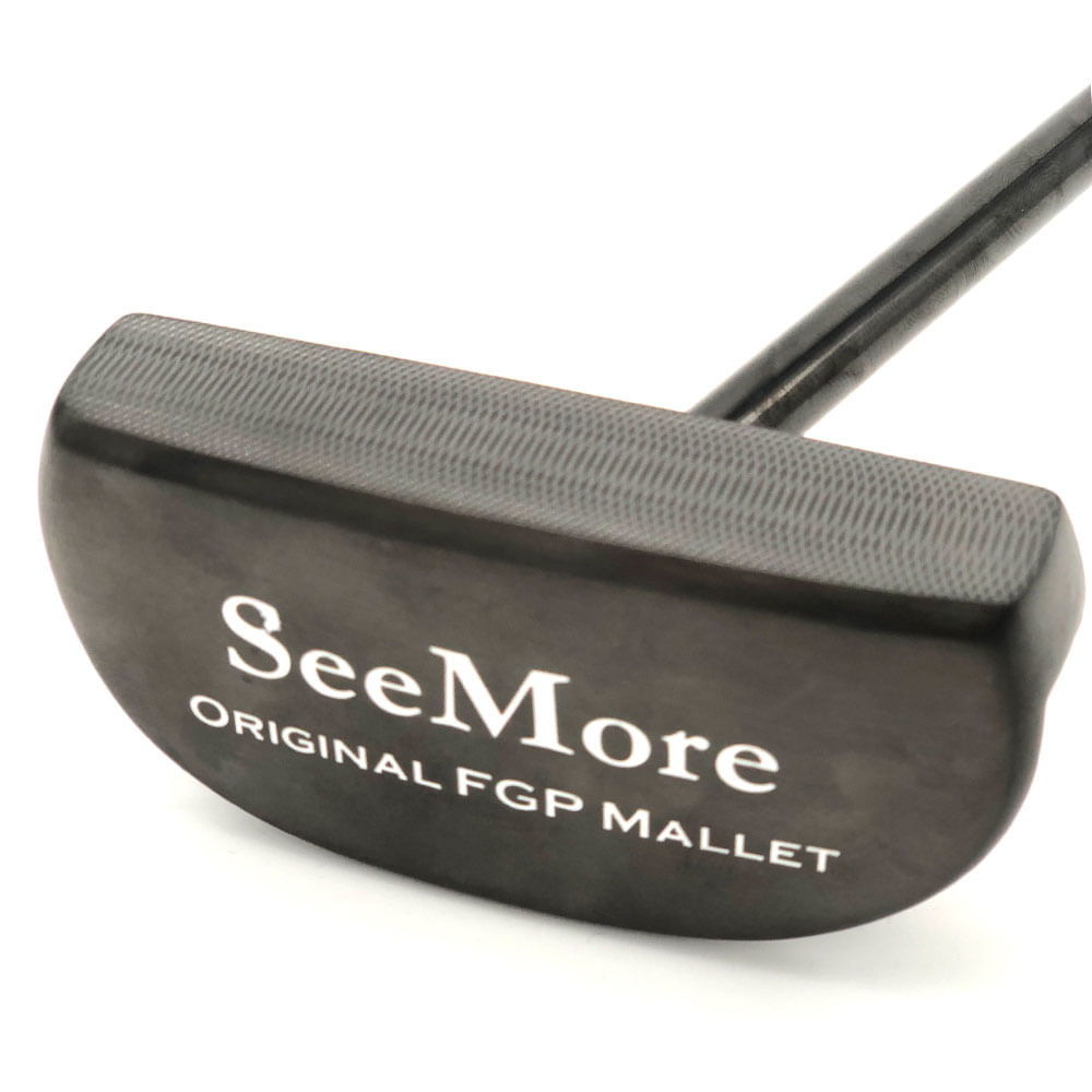 SeeMore P1092S Black FGP Mallet Putter