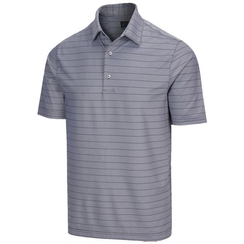 Greg Norman Men's Freedom Micro Pique Stripe Polo