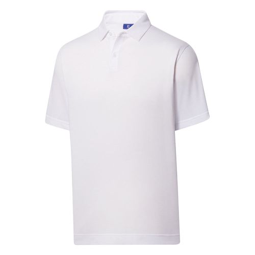 FootJoy Men's Athletic Fit Solid Jersey Self Collar Polo