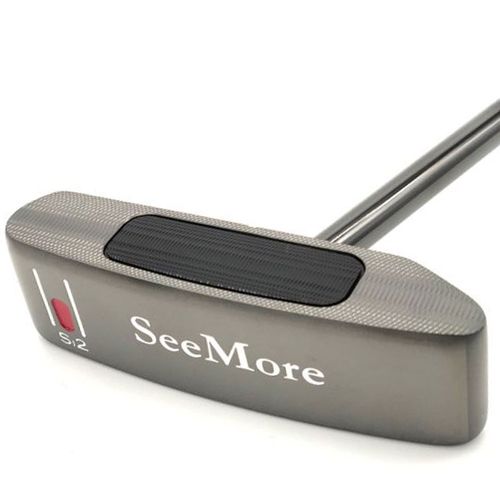 SeeMore Black Si2 Straight Putter