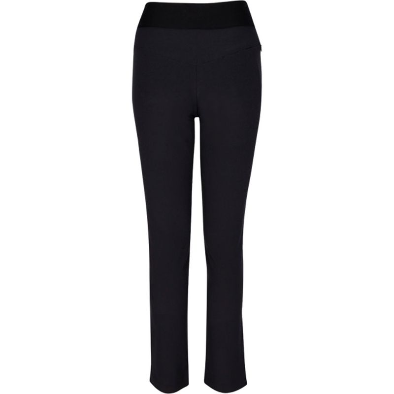 Black Pull On Stretch Pant