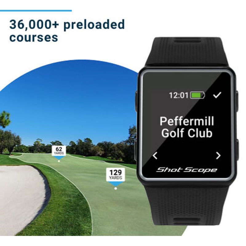 Shot Scope V3 GPS Performance Tracking Watch Worldwide Golf Shops