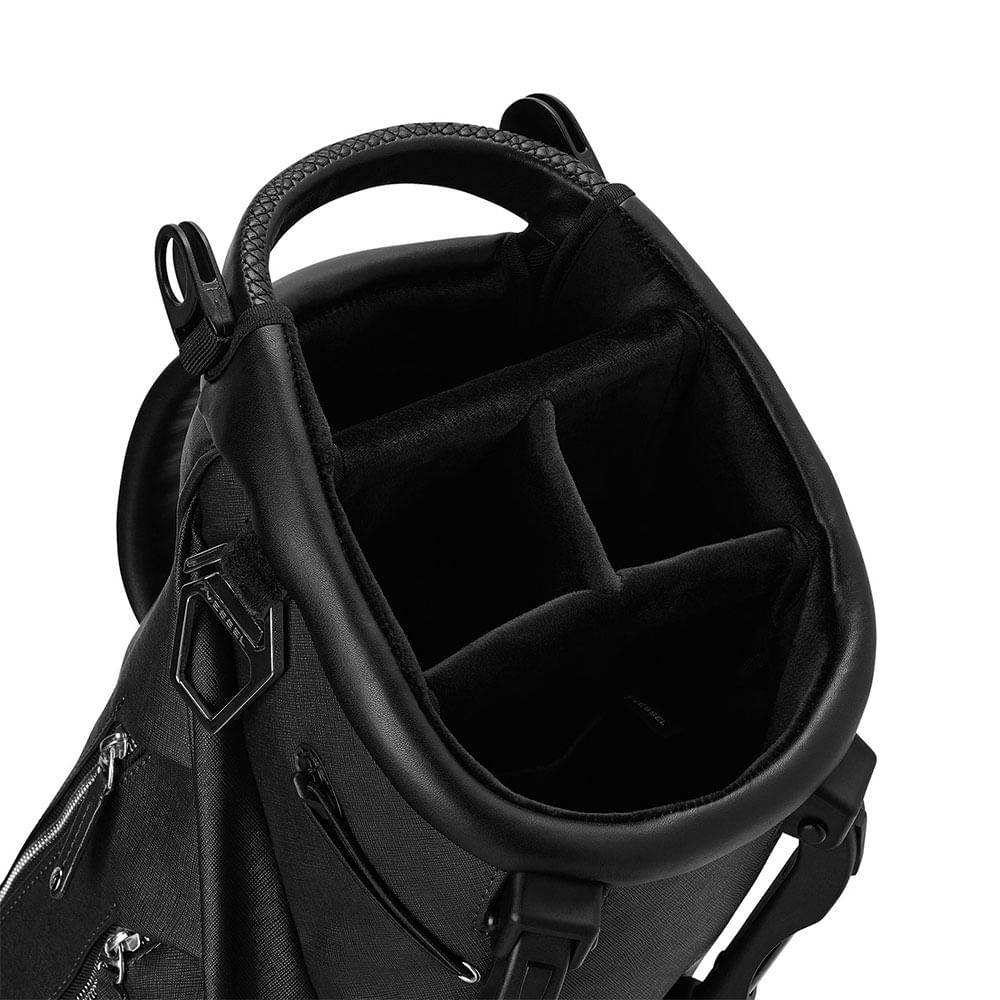 TaylorMade Vessel Lite Lux Stand Bag - Black