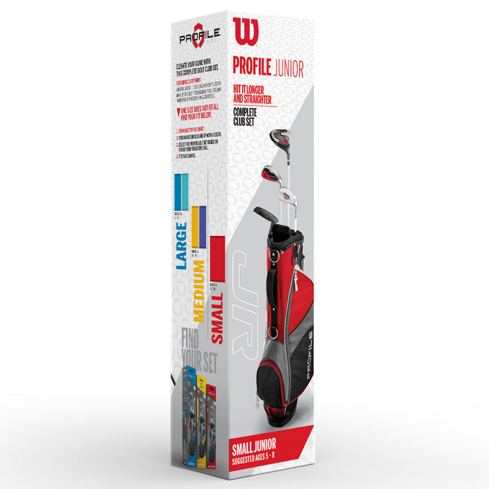 Wilson Juniors' Profile JGI Small Package Set - Worldwide