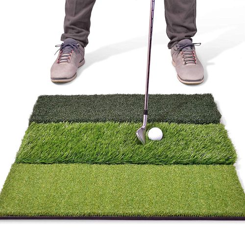 GoSports Tri-Turf XL Golf Practice Hitting Mat