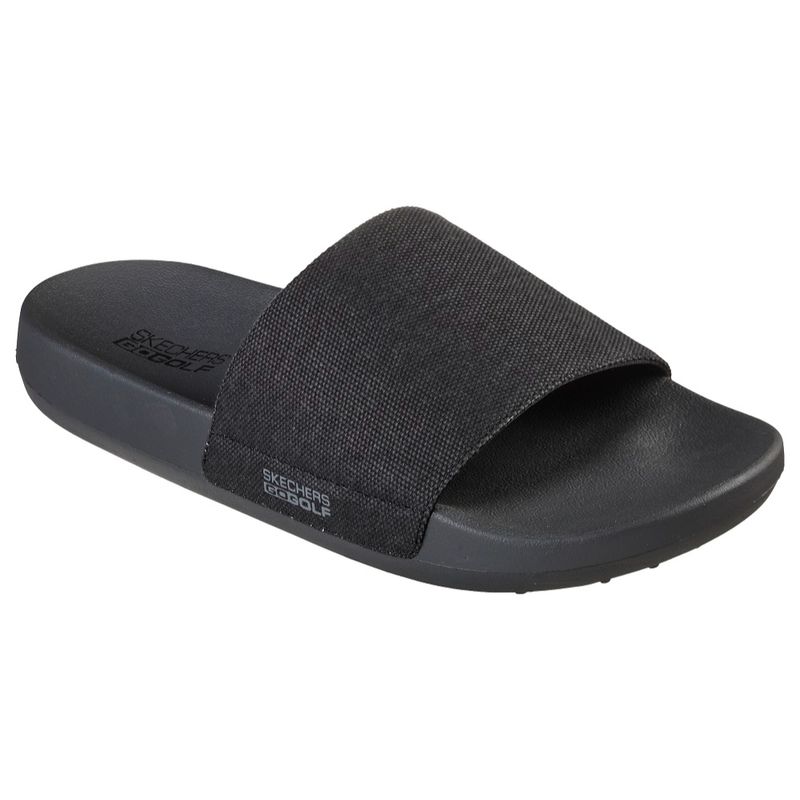 black skechers slides