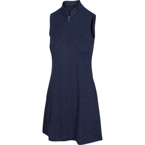 Greg Norman Women's Flare Zip Sleeveless Dress