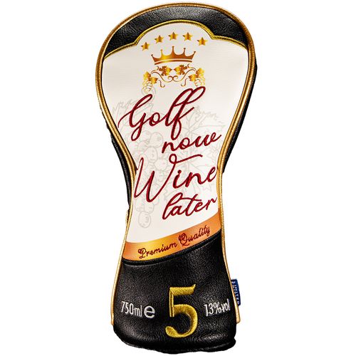 CMC Design Golf Now Wine Later Hybrid Headcover