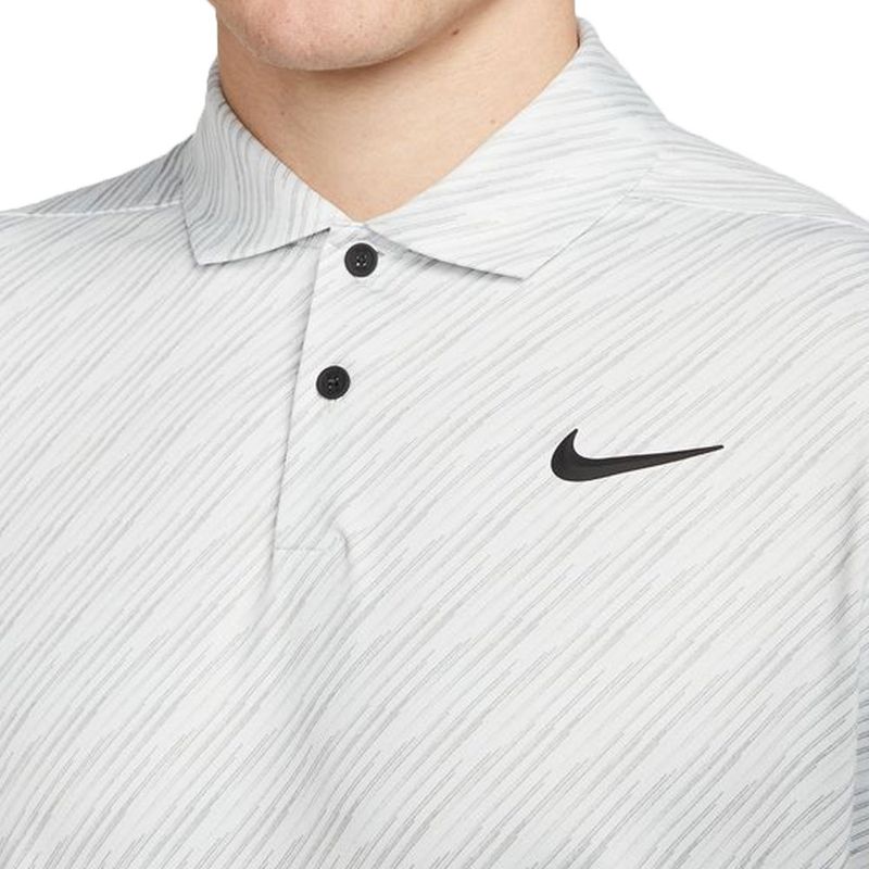 Nike men's techknit stripe best sale golf polo