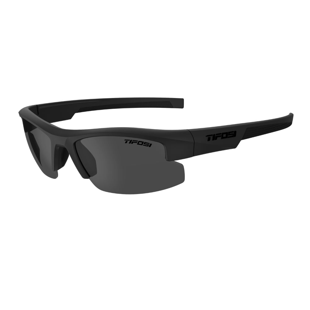 Tifosi Swank Single Lens Sunglasses Onyx Fade/ Smoke Fototec Lense