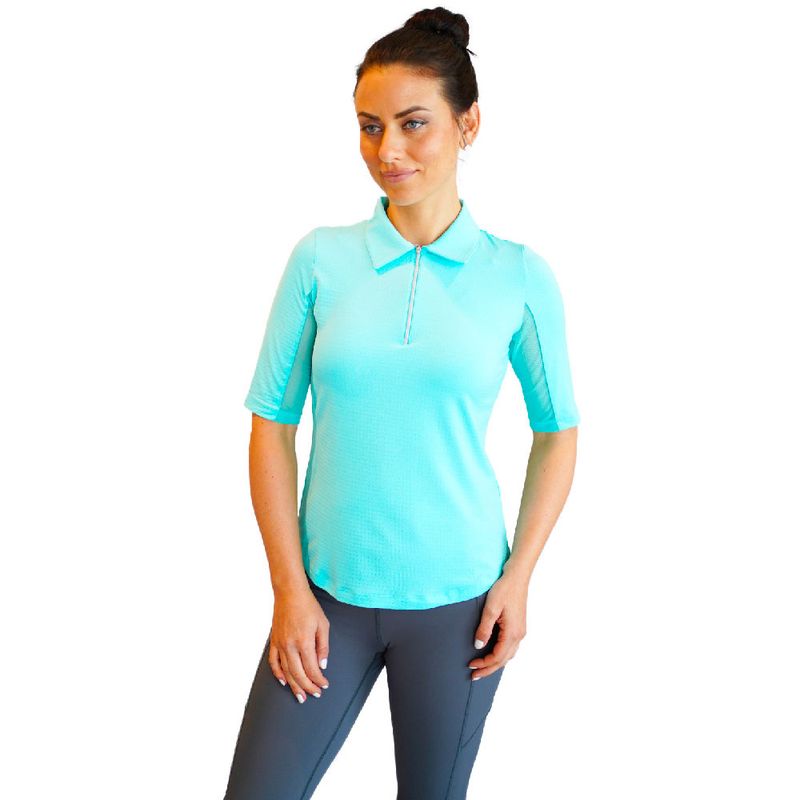 Women's elbow length golf shirts sales