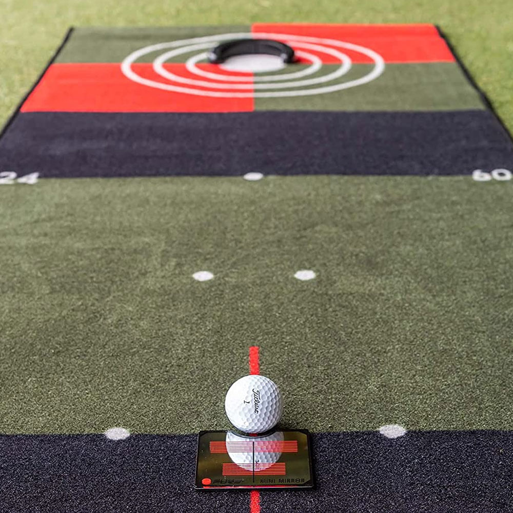 Pure2Improve Birdie Drill 13' X 26” Golf Putting and Practice Mat -  Worldwide Golf Shops