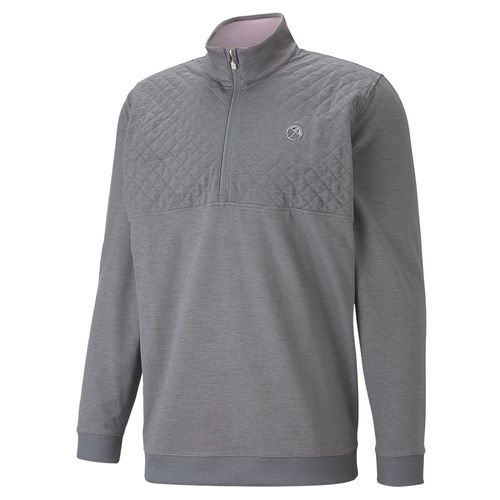 PUMA Men's AP CLOUDSPUN Castle Golf 1/4 Zip Pullover