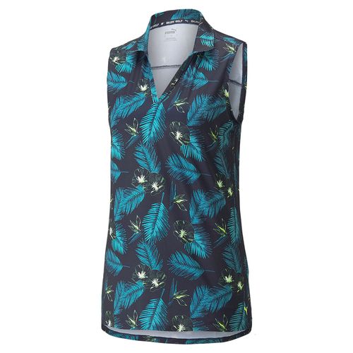 PUMA Women's Cloudspun Paradise Sleeveless Polo