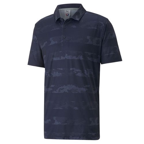 PUMA Men's Volition Bandana Stripe Polo
