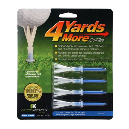 GreenKeepers 4 Yards More 3 1/4" Tees