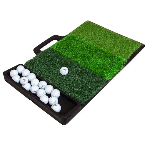 Golf Gifts and Gallery 3 Tier Mat with Ball Tray