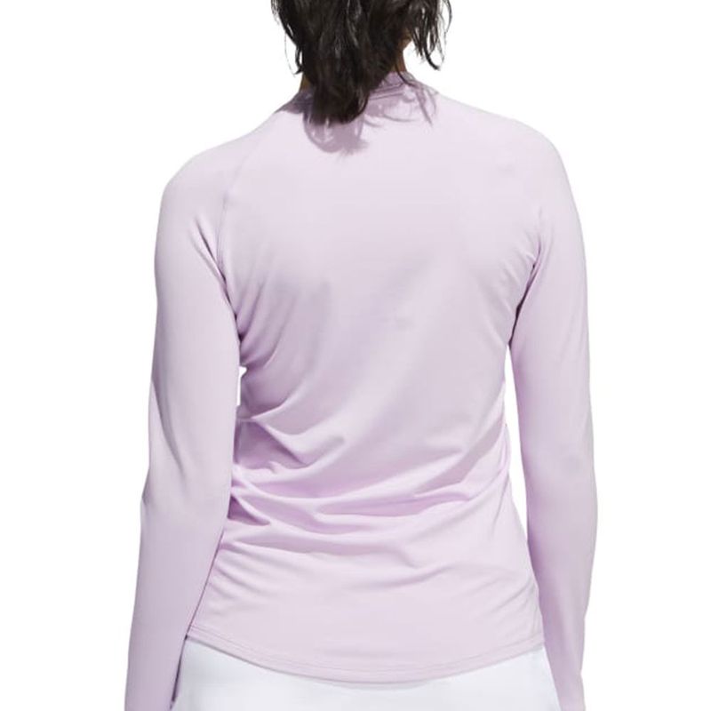 adidas Women's Textured Long Sleeve Crew Neck - Worldwide Golf Shops