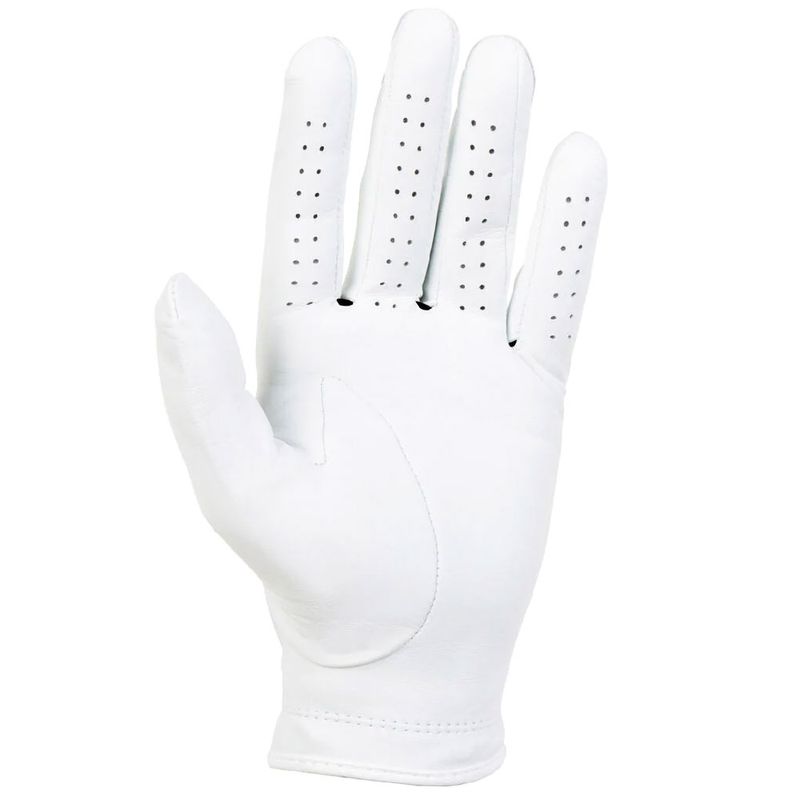 Men's White New York Giants Left Hand Golf Glove & Ball Marker Set