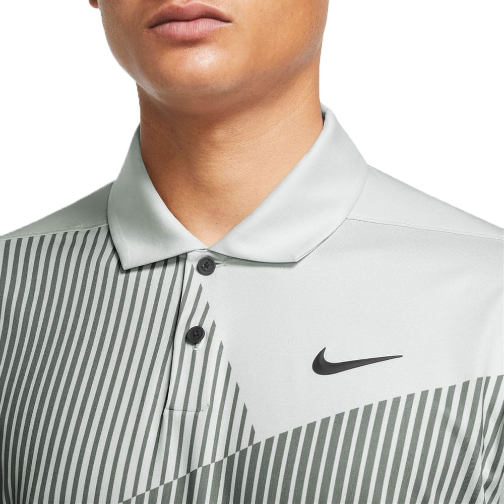 Nike Vapor Stripe Polo in White Size Large | Cavaliers