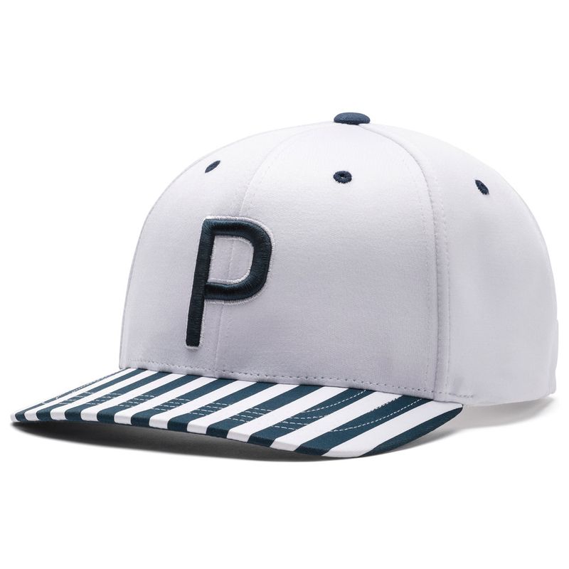 Puma Pars & Stripes P Snapback Golf Hat