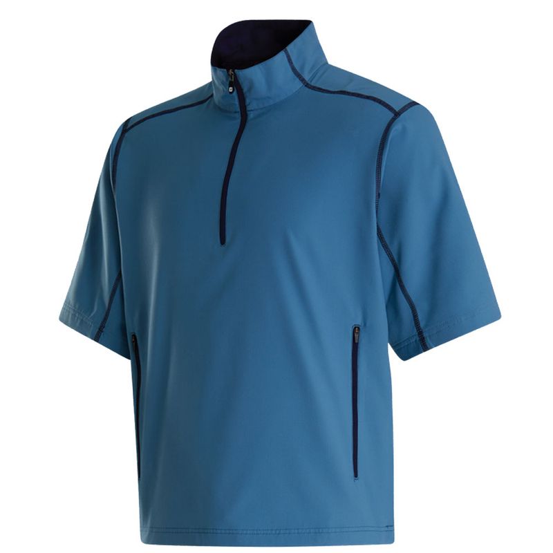 FootJoy Men's 1/2 Zip Short Sleeve Windshirt - Worldwide Golf Shops