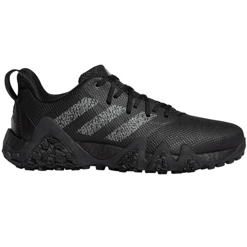 adidas Men's Limited Edition Triple Black CODECHAOS 22 Spikeless Golf Shoes