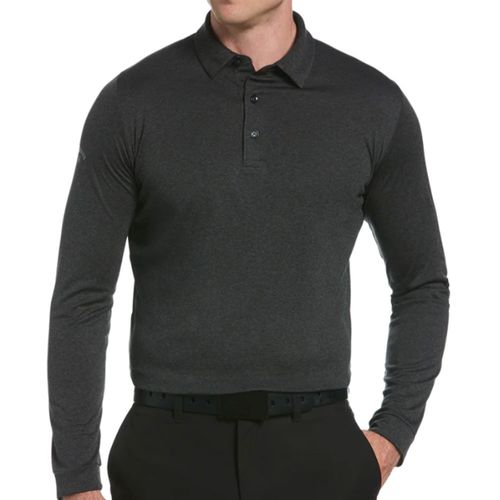 Callaway Men's Swing Tech Essential Long Sleeve Golf Polo