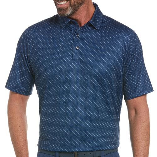 Callaway Men's Swing Tech Allover Chevron Print Polo