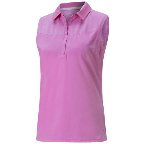 PUMA Women's Harding Sleeveless 1/4 Zip Polo