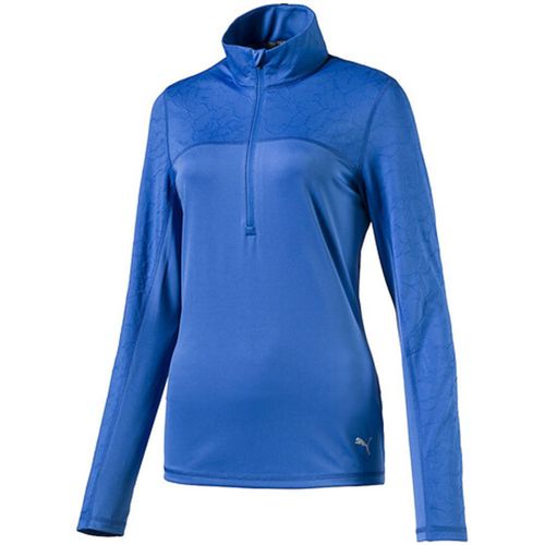 PUMA Women's Jacquard 1/4 Zip Pullover