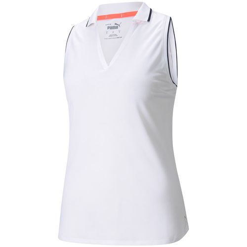 PUMA Women's MATTR Sprinter Sleeveless Golf Polo