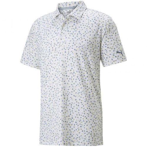 PUMA Men's MATTR Fancy Plants Golf Polo