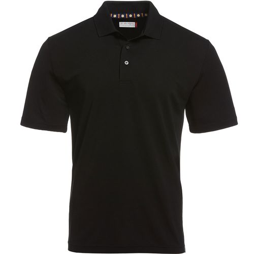 Ben Hogan Men's Solid Ottoman Textured Polo