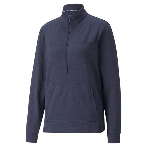 PUMA Women's Cloudspun Rockaway Golf 1/4 Zip Pullover