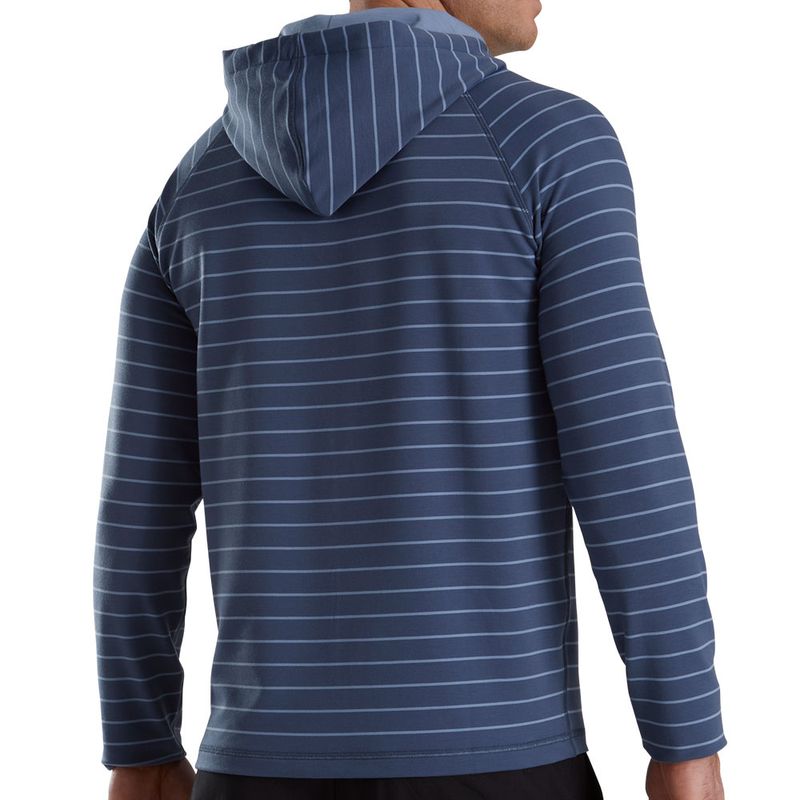 Striped mens hot sale hoodie